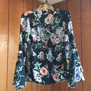 Beautiful floral blouse
